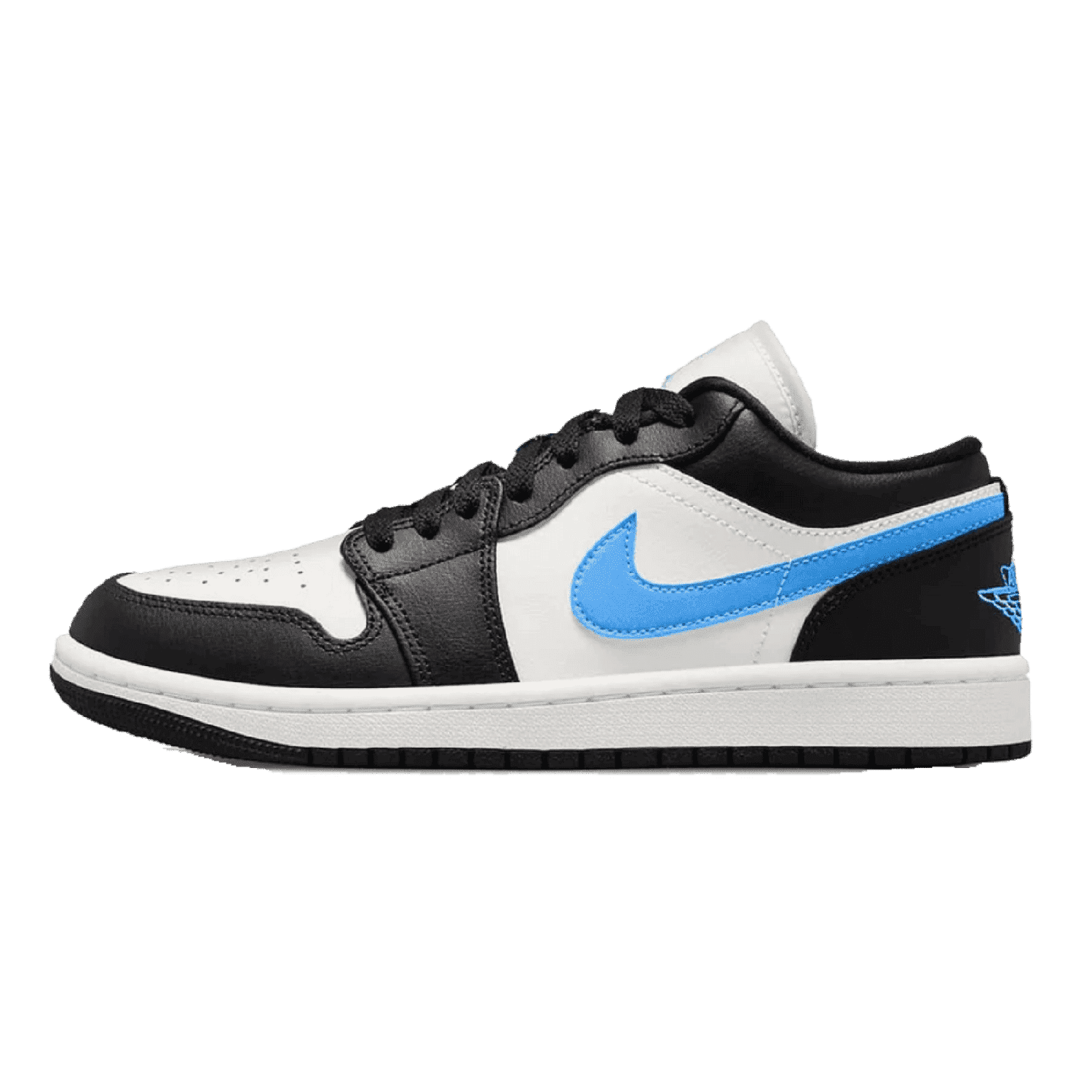 Blue and white air jordan 1 sales