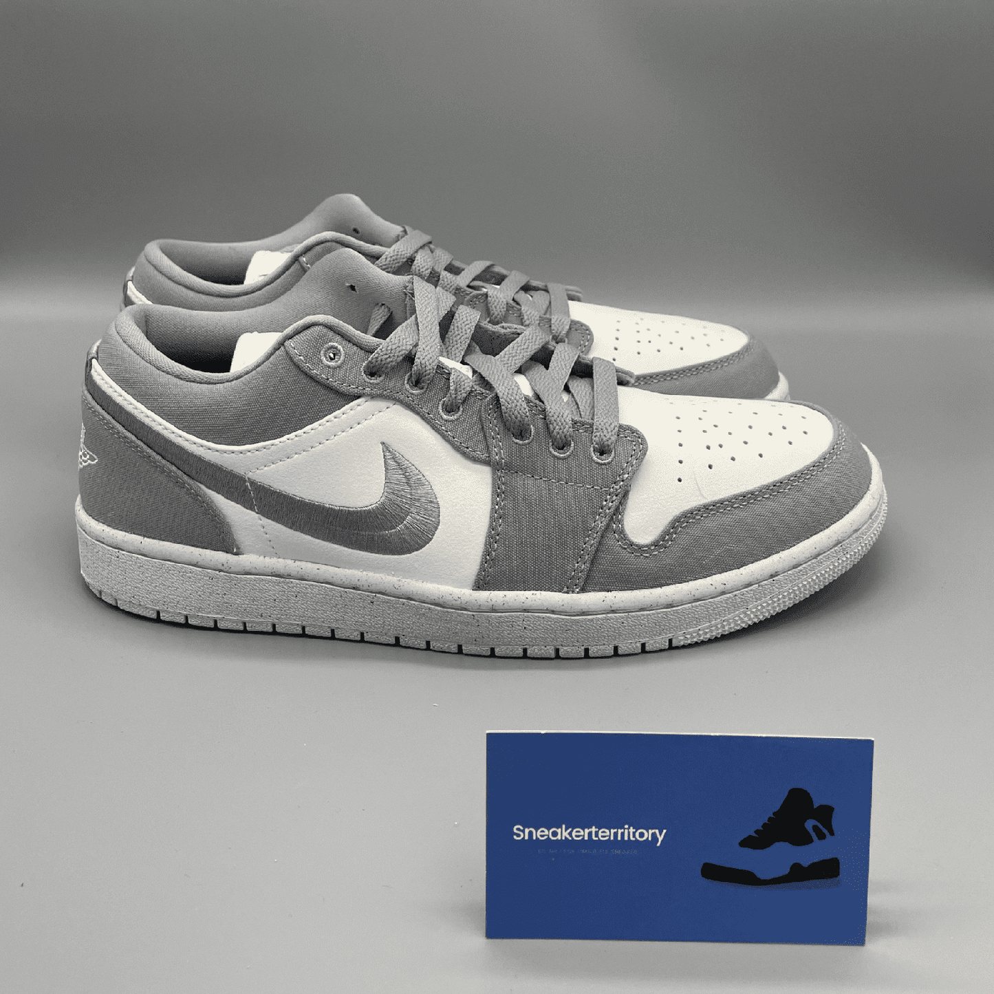 Air Jordan 1 Low SE Light Steel Grey (W) - Sneakerterritory; Sneaker Territory 4