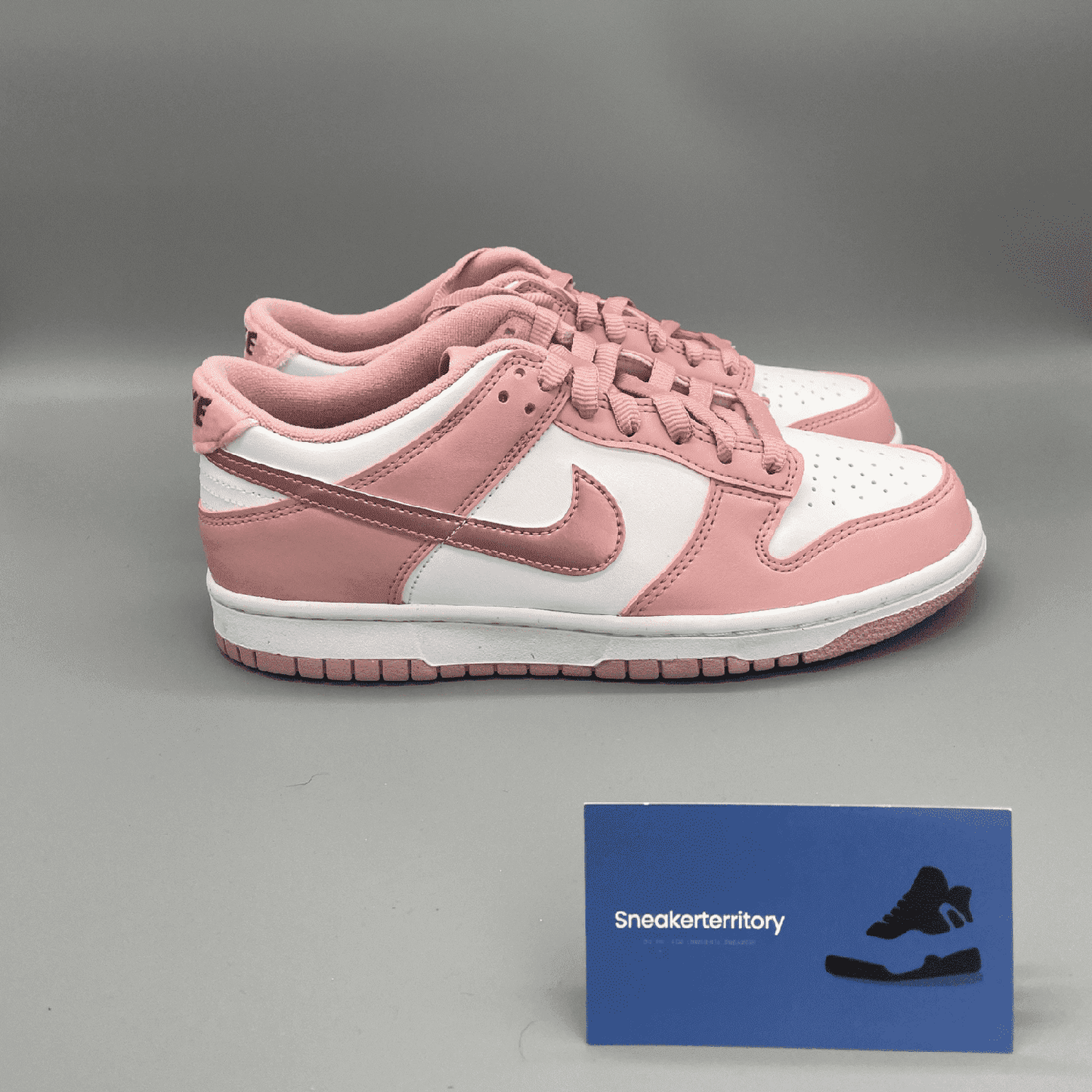 Nike Dunk Low Pink Velvet (GS) - Sneakerterritory; Sneaker Territory 4