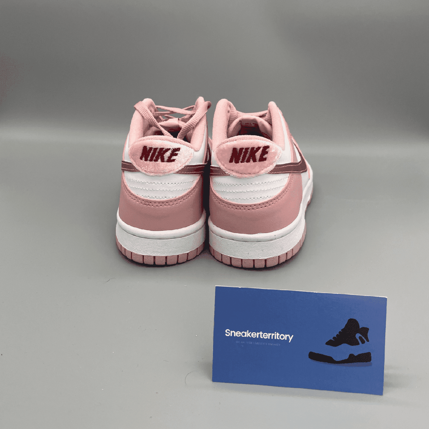 Nike Dunk Low Pink Velvet (GS) - Sneakerterritory; Sneaker Territory 3
