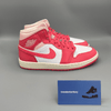 Jordan 1 Mid Strawberries and Cream (W) - Sneakerterritory; Sneaker Territory 2