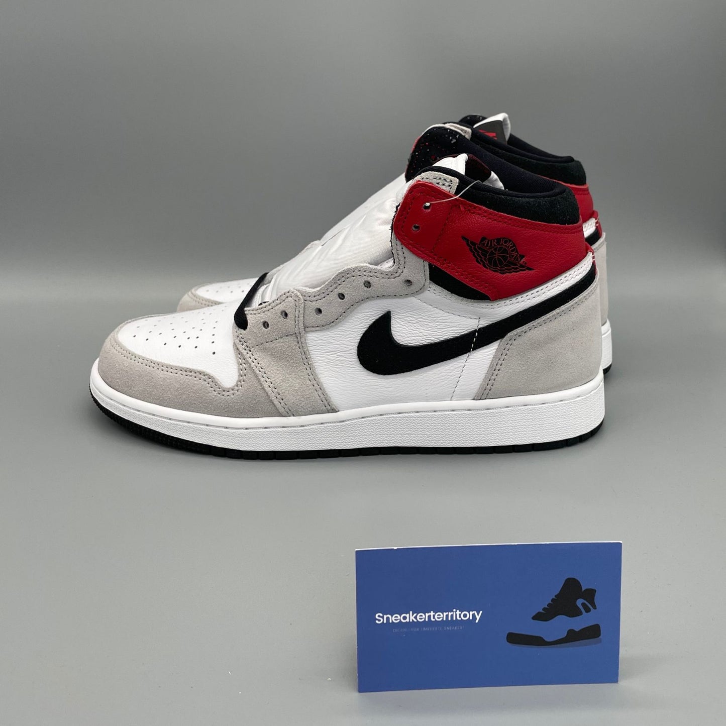 Air Jordan 1 High Light Smoke Grey - Sneakerterritory; Sneaker Territory