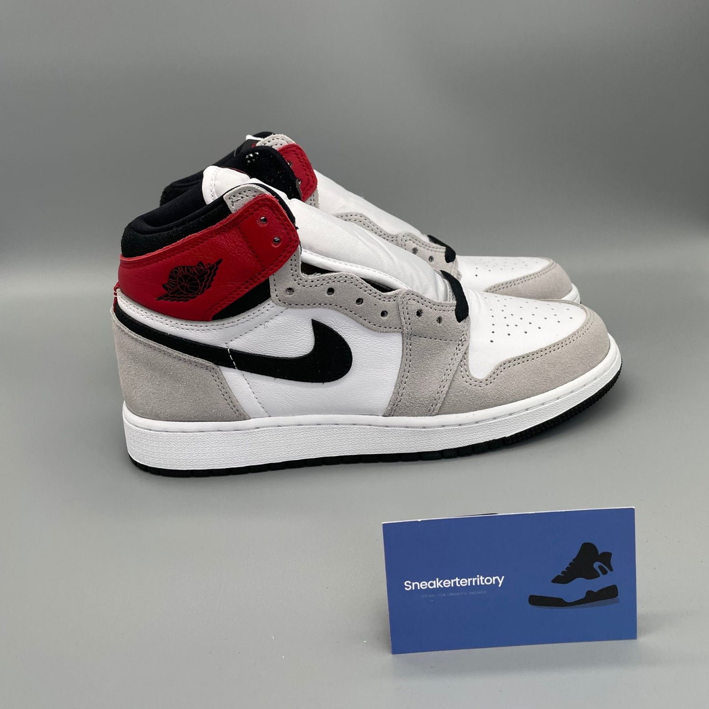 Air Jordan 1 High Light Smoke Grey - Sneakerterritory; Sneaker Territory