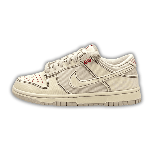 Nike Dunk Low Light Orewood Brown Sashiko - Sneakerterritory; Sneaker Territory