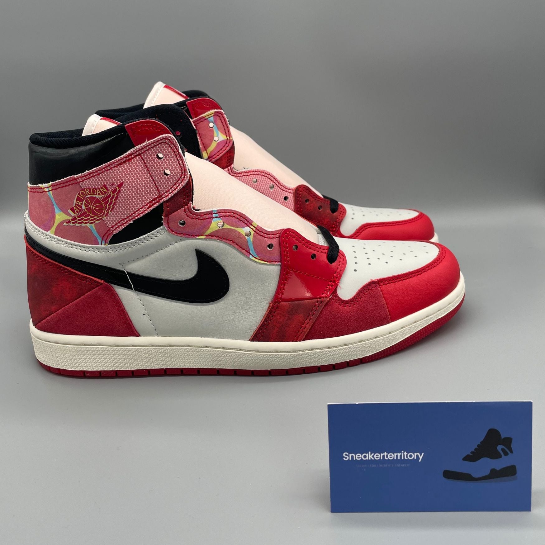 Jordan 1 high og spider man best sale