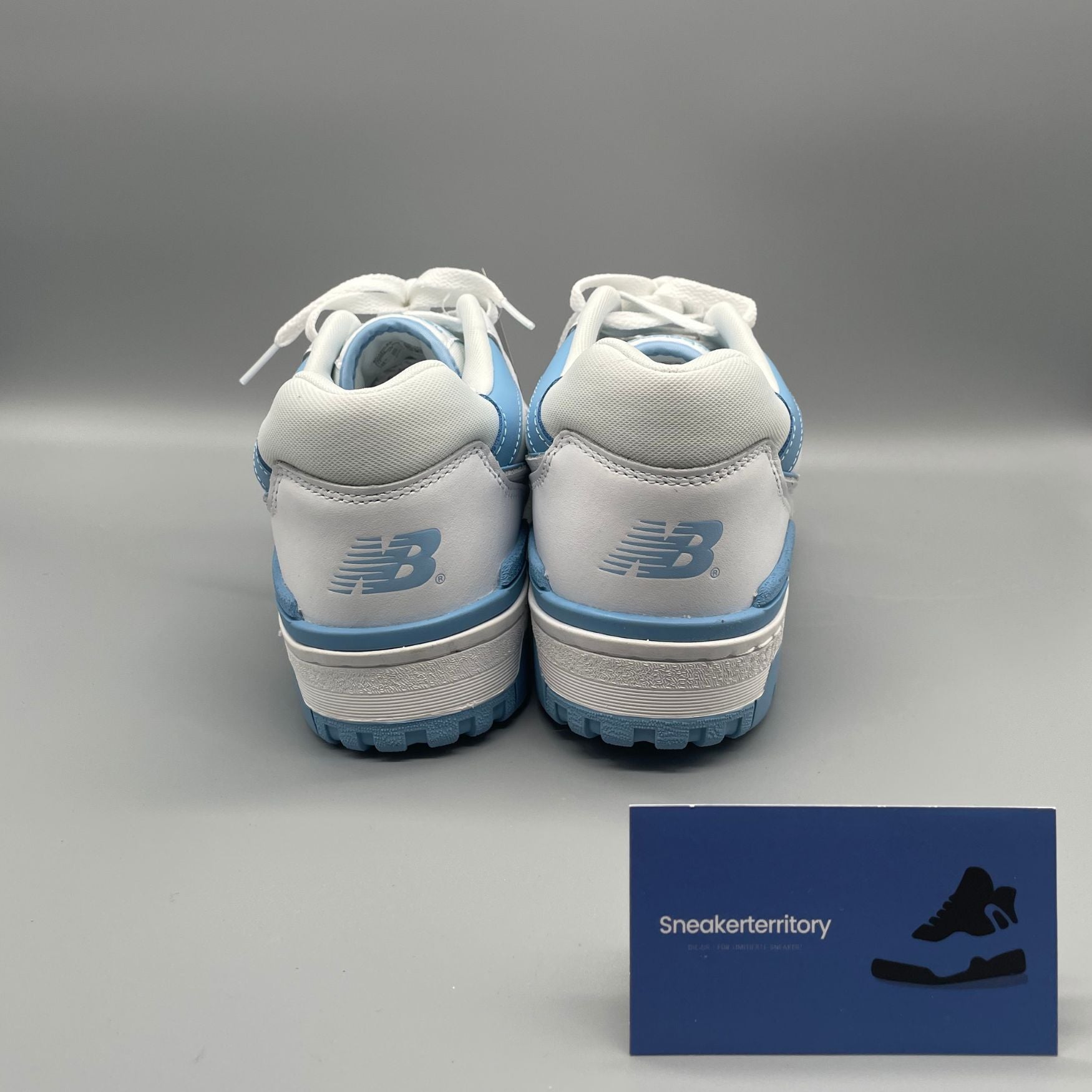 New Balance 550 White Blue Haze Rain Cloud - Sneakerterritory; Sneaker Territory 3