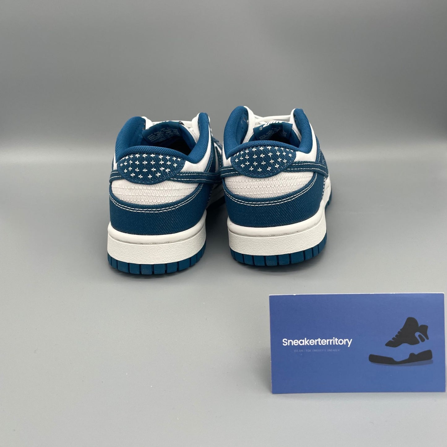 Nike Dunk Low Industrial Blue Sashiko - Sneakerterritory; Sneaker Territory 3