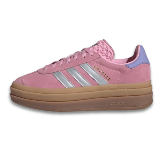 Adidas Gazlle Bold True Pink Gum (GS) - Sneakerterritory; Snekaer territory; Gazelle Bold pink