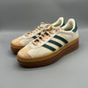 Adidas Gazelle Bold Magic Beige Collegiate Green (W) - Sneakerterritory; Snekaer territory