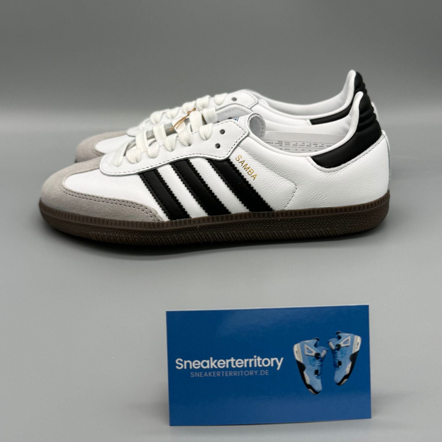 Adidas Samba OG Cloud White Core Black - Sneakerterritory; Sneaker Territory
