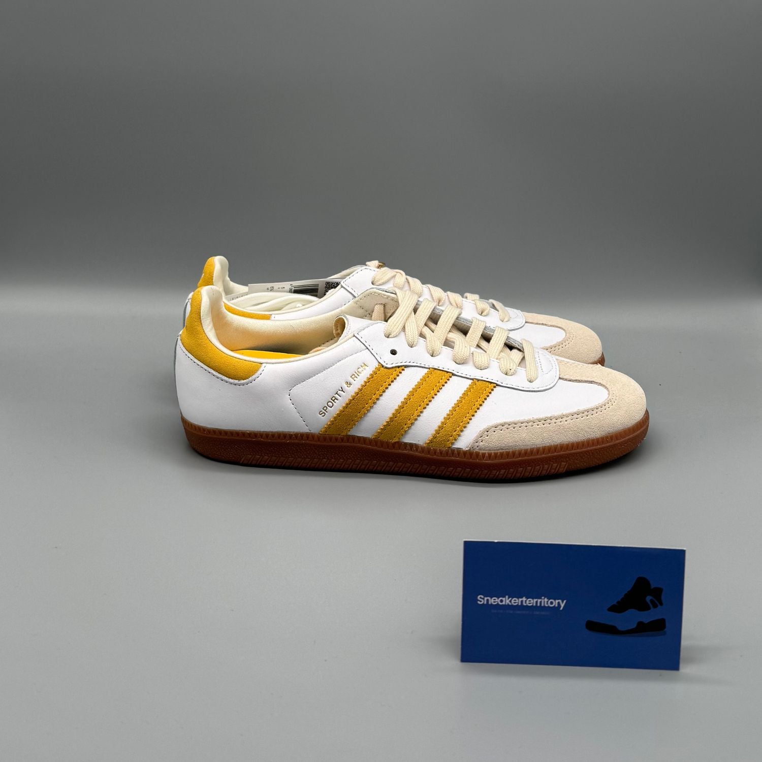 Adidas Samba Sporty & Rich White Collegiate Burgundy - Sneakerterritory; Sneaker Territory 2