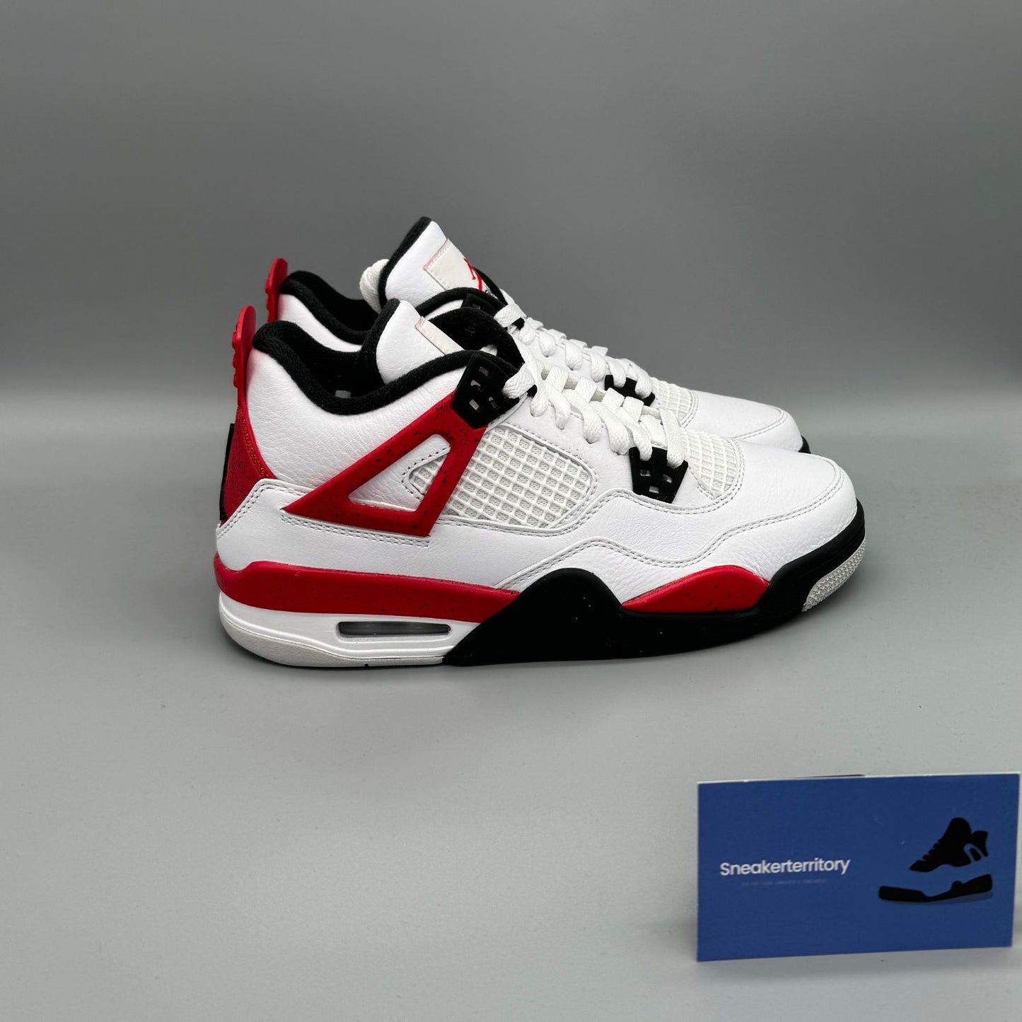 Air Jordan 4 Red Cement - Sneakerterritory; Sneaker Territory