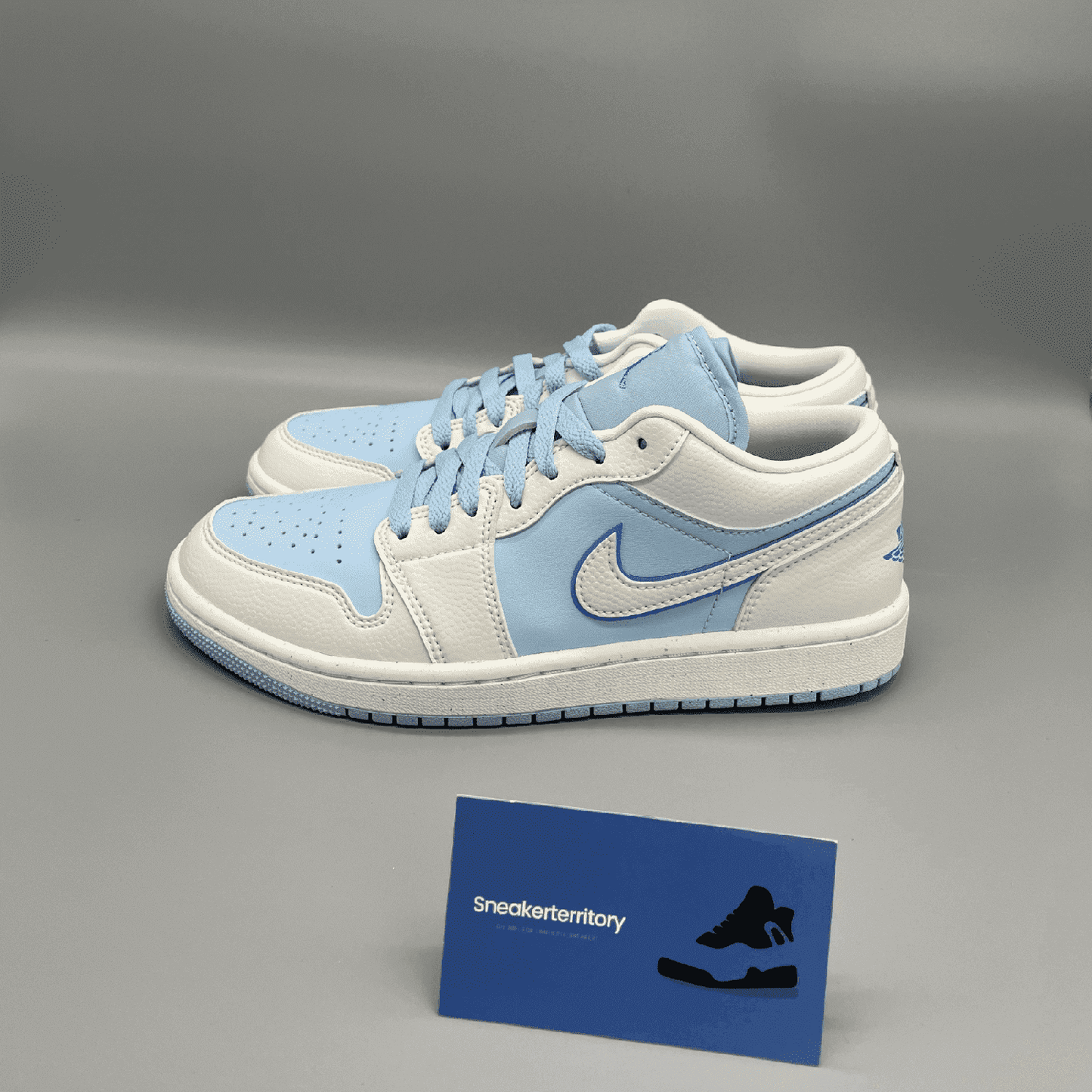 Air Jordan 1 Low Reverse Ice Blue (W) - Sneakerterritory; Sneaker Territory