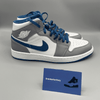 Air Jordan 1 Mid True Blue - Sneakerterritory; Sneaker Territory