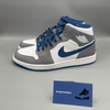 Air Jordan 1 Mid True Blue - Sneakerterritory; Sneaker Territory