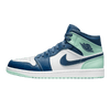 Air Jordan 1 Mid Mystic Navy Mint Foam - Sneakerterritory; Sneaker Territory