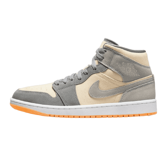 Air Jordan 1 Mid SE Coconut Milk Particle Grey - Sneakerterritory; Sneaker Territory