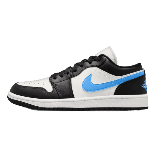 Air Jordan 1 Low Black University Blue White (W) - Sneakerterritory; Sneaker Territory