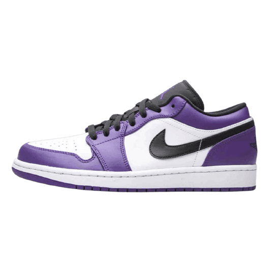 Air Jordan 1 Low Court Purple White - Sneakerterritory; Sneaker Territory