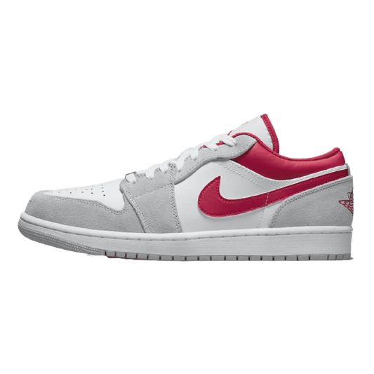 Air Jordan 1 Low Light Smoke Grey Gym Red - Sneakerterritory; Sneaker Territory