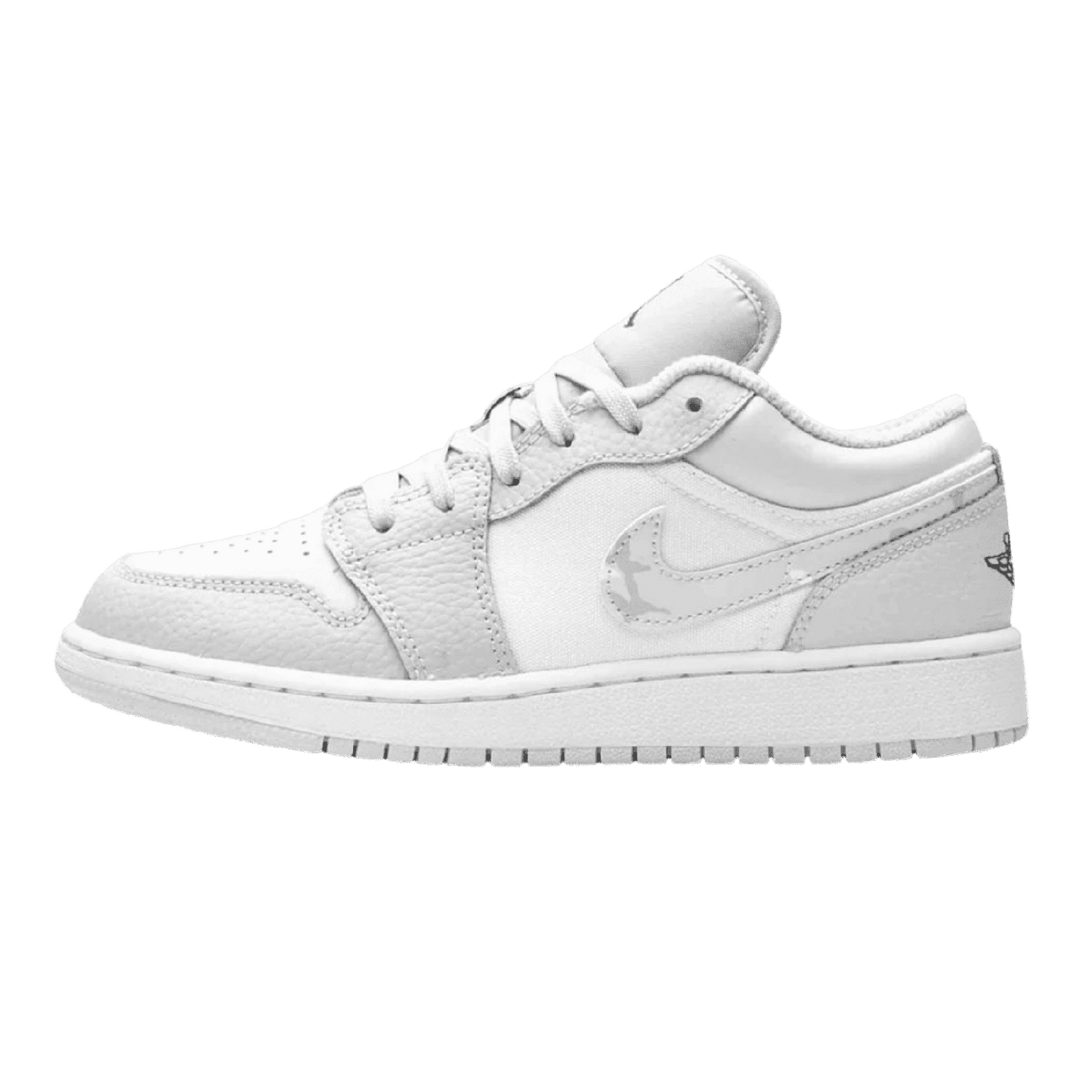Air Jordan 1 Low White Camo GS