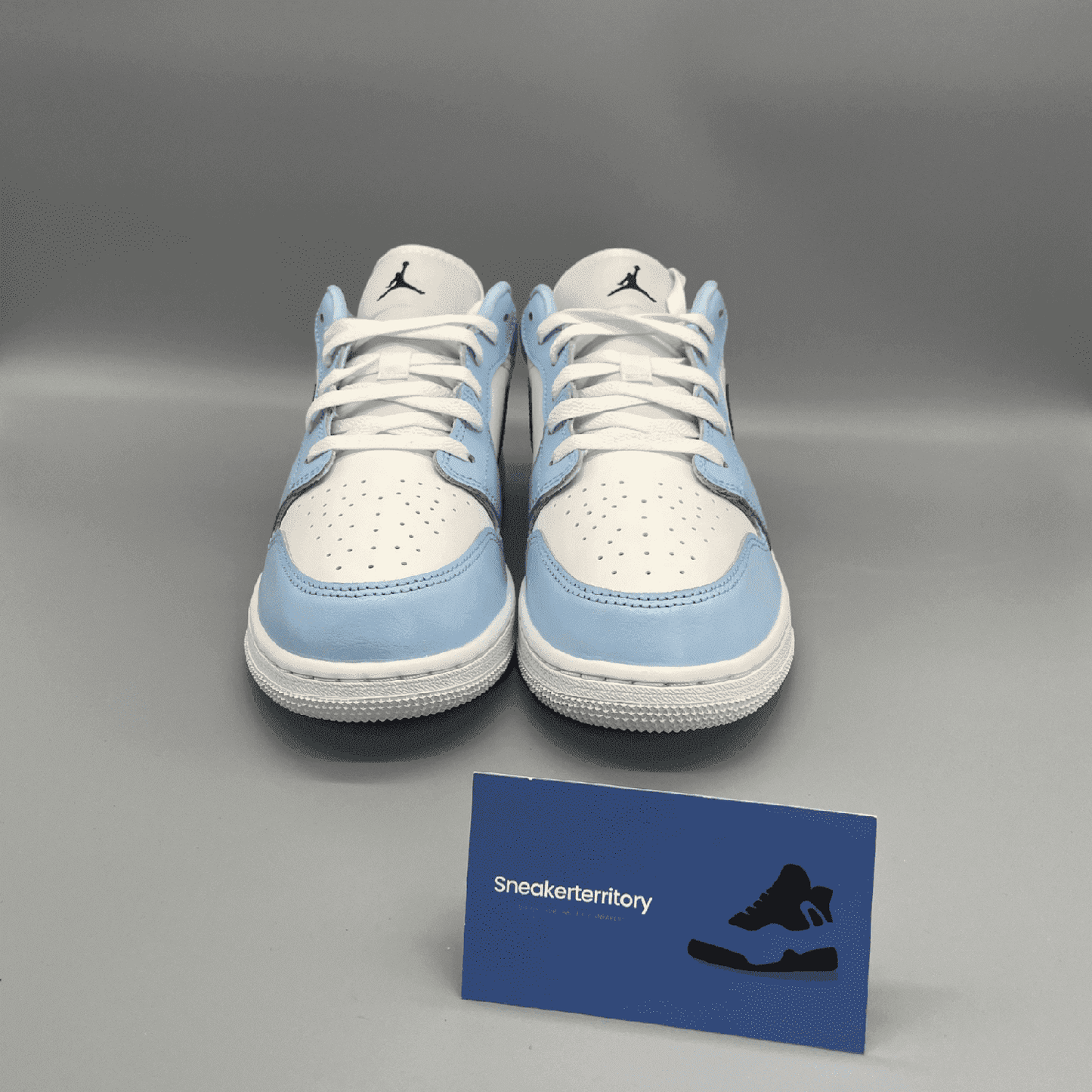 Air Jordan 1 Low Ice Blue Black (GS) - Sneakerterritory; Sneaker Territory 5